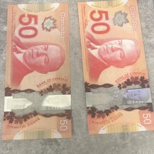 Counterfeit Canadian Dollars
