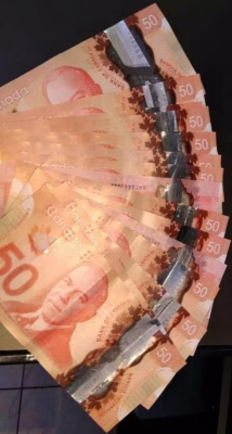 Realistic Canadian Prop Money